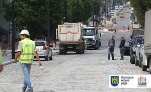 Стало відомо коли відкриють відремонтовану вул. Личаківську