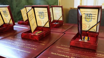 Нацгвардійців зі Львівщини посмертно удостоїли орденами і медалями