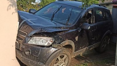 На Львівщині водійка в'їхала у будинок (ФОТО)