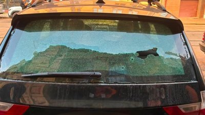 У Києві перехожий розстріляв BMW через перекритий прохід