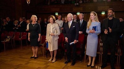 Король і королева Швеції відвідали концерт у Львівській національній філармонії