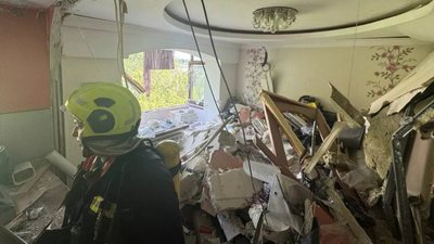 У Києві стався вибух газового балона в багатоповерхівці