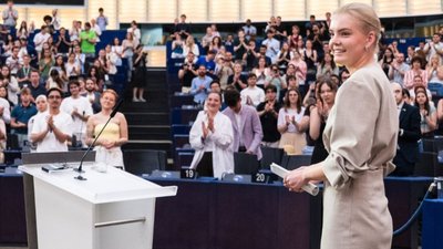 Українська делегація залишила молодіжний форум Європи через виступ Дарʼї Навальної