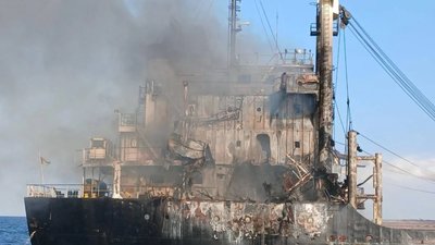 Росіяни вдарили ракетами по іноземному судну зі зерном, є загиблі