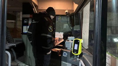 У Львові на перевізника склали протокол через відсутність зимового омивача