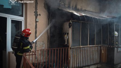 У Львові горів балкон