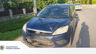 Мотоцикліст потрапив у реанімацію внаслідок зіткнення з автомобілем у Львівському районі