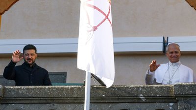 Зеленський запросив Папу приїхати в Україну