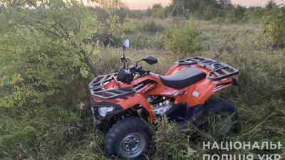 На Волині дві восьмикласниці потрапили в ДТП на квадроциклі
