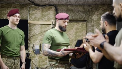 Командир роти 80-ї Галицької бригади отримав звання Героя України