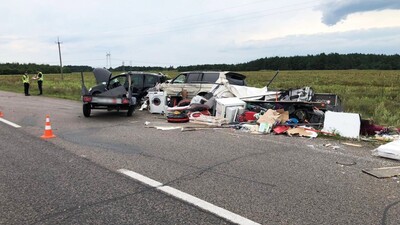 В аварії на Рівненщині постраждали десятеро осіб: серед них — четверо дітей