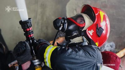 На Львівщині горіла літня кухня