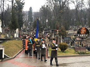 У Львові попрощалися з Героєм Ігорем Гавриляком (фото)