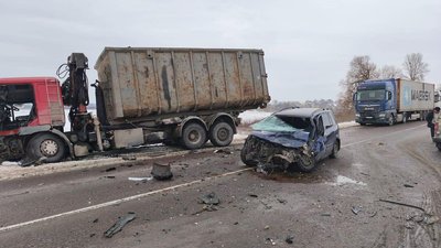 На Львівщині сталася автопригода