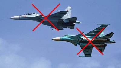 Росія втратила літаки Су-30 і Су-34