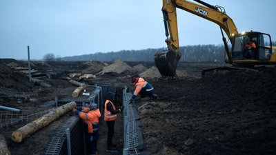 Україна вже будує суцільну лінію оборони від Київського водосховища до міста Суми - ЗСУ