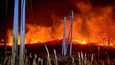 За добу на Львівщині виникло 10 пожеж сухої трави: деталі від надзвичайників (ФОТО)