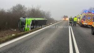 У Словаччині перекинувся автобус з українцями (ФОТО)