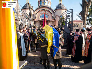 Львівщина попрощалася з новітнім Героєм України (ФОТОРЕПОРТАЖ)