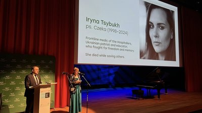 Львів’янку Героя України Ірину Цибух проголосили «Праведницею Польського саду» у Варшаві