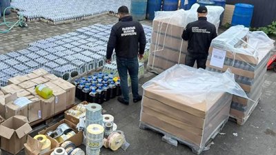 На Львівщині БЕБ викрило підпільний цех із виготовлення контрафактного алкоголю