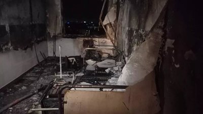 Під час пожежі у лікарні Ужгорода загинув пацієнт (ФОТО)
