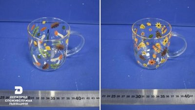 Увага! Жителів Львівщини застерігають від купівлі небезпечних для здоров’я людини чашок для напоїв