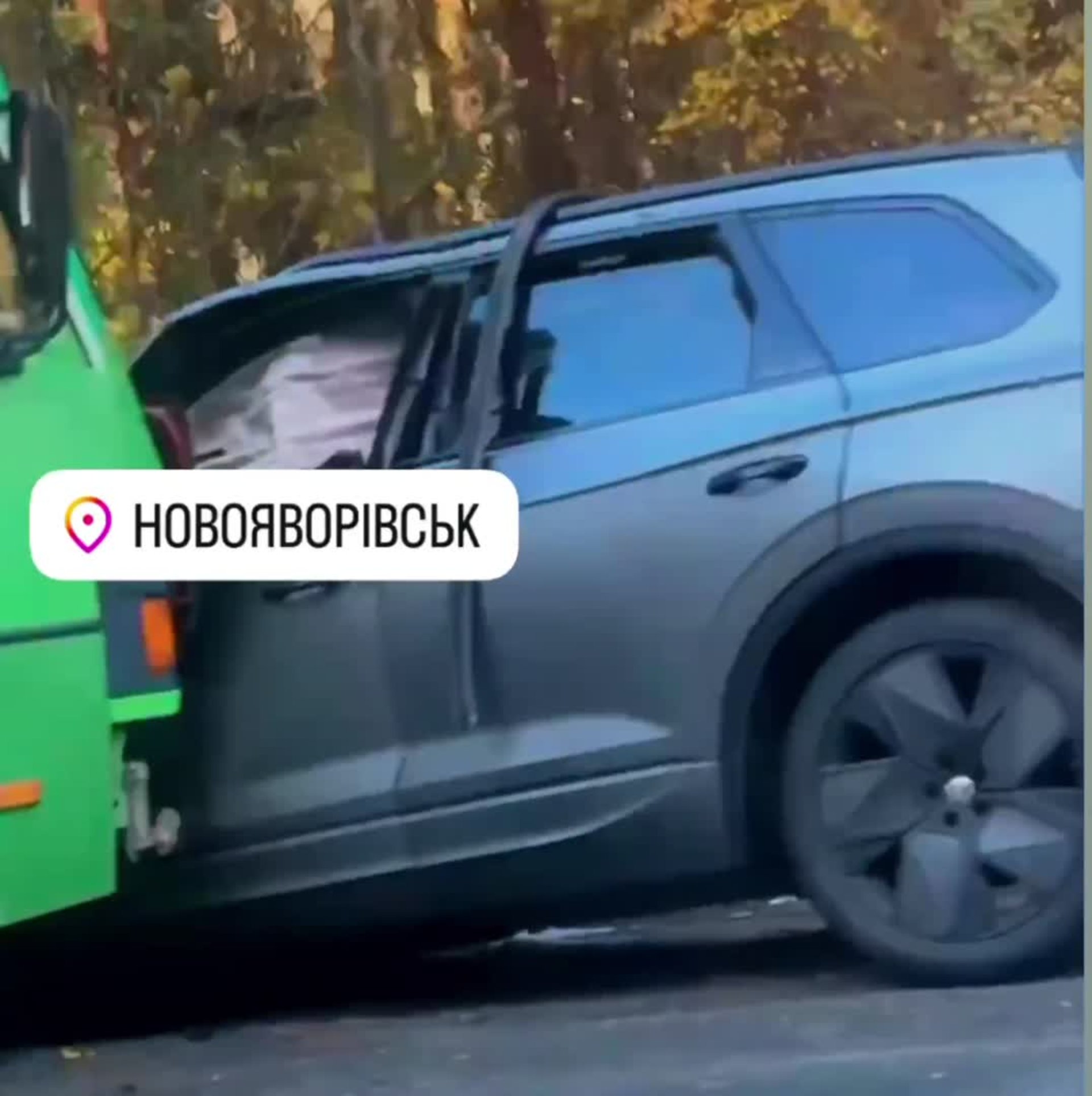 Відео: ZAHIDWTF 24/7. Кадри з місця ДТП на Яворівщині